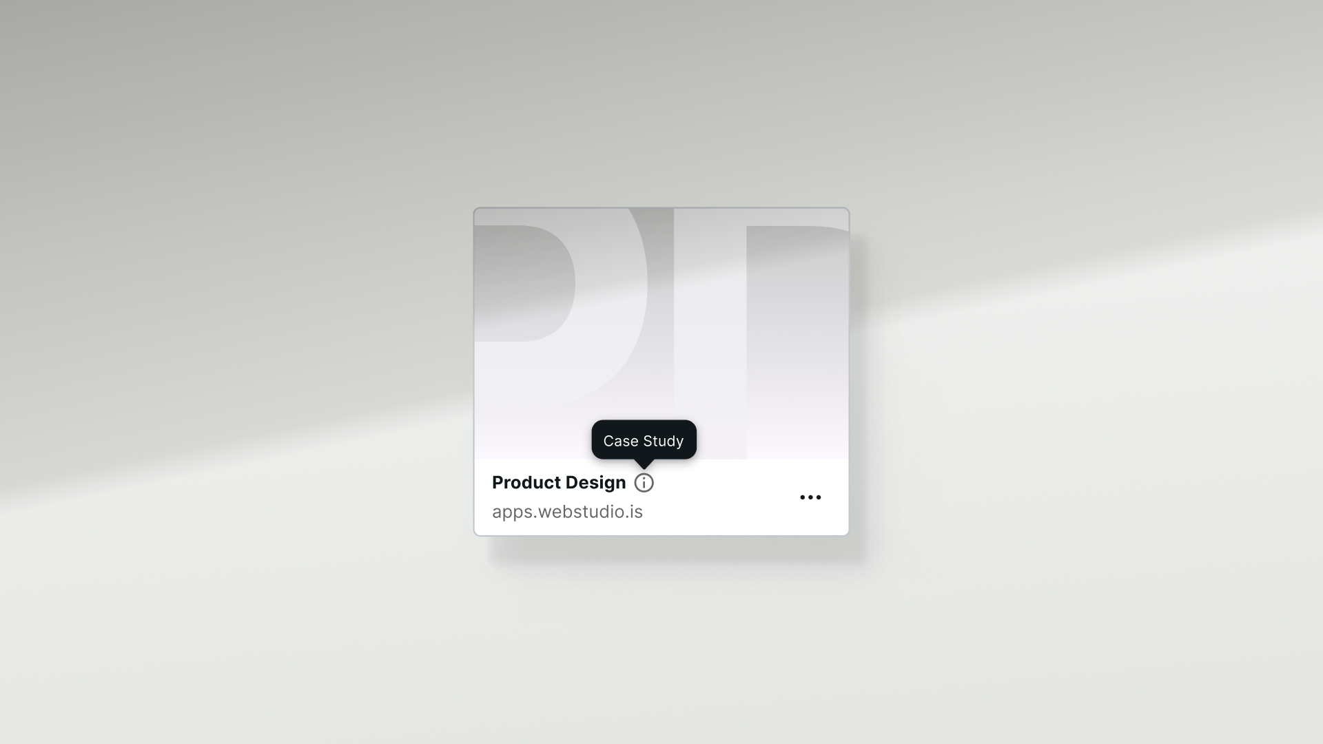 Webstudio Product Design